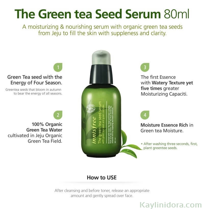 Innisfree Green tea seed serum 