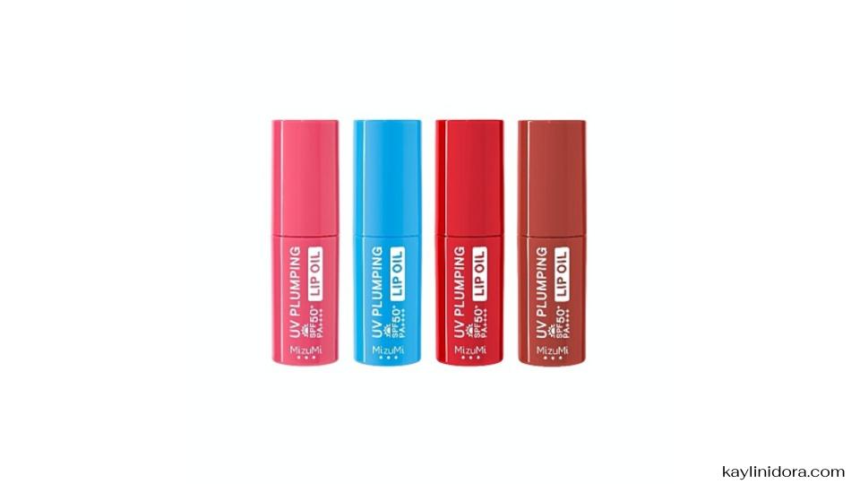 MizuMi UV Plumping Lip Oil ลิปออยล์บำรุงริมฝีปาก พร้อมกันแดดในตัว หากคุณกำลังมองหาลิปบำรุงที่ให้ความชุ่มชื้นอย่างล้ำลึก แต่ไม่เหนียวเหนอะหนะ และยังช่วยปกป้องริมฝีปากจากแสงแดดMizuMi UV Plumping Lip Oilเป็นไอเทมที่น่าสนใจ ด้วยคุณสมบัติที่เป็นทั้งลิปออยล์บำรุงและลิปกันแดดในตัว ช่วยให้ริมฝีปากนุ่มอิ่มฟู ดูสุขภาพดีตลอดวัน