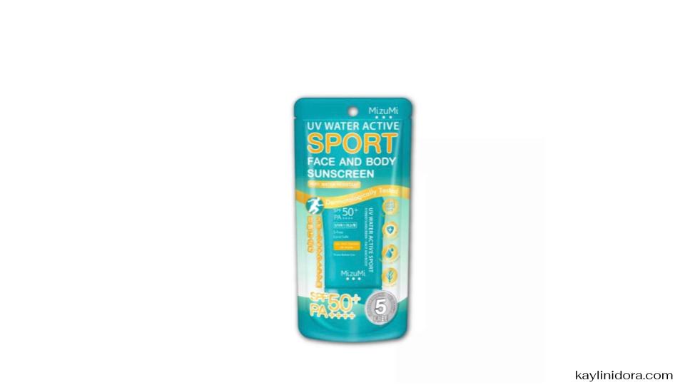 Mizumi UV Water Active Sport : กันแดดสายลุย กันน้ำ กันเหงื่อ แต่บางเบาสบายผิว หากคุณกำลังมองหากันแดดที่เหมาะสำหรับกิจกรรมกลางแจ้ง หรือเล่นกีฬาที่ต้องเผชิญกับเหงื่อและน้ำMizuMi UV Water Active Sportเป็นตัวเลือกที่น่าสนใจ เพราะเป็นกันแดดสูตรกันน้ำกันเหงื่อที่ออกแบบมาเพื่อคนที่ต้องการการปกป้องผิวที่ยาวนาน แต่ยังคงความบางเบาและไม่เหนียวเหนอะหนะ
