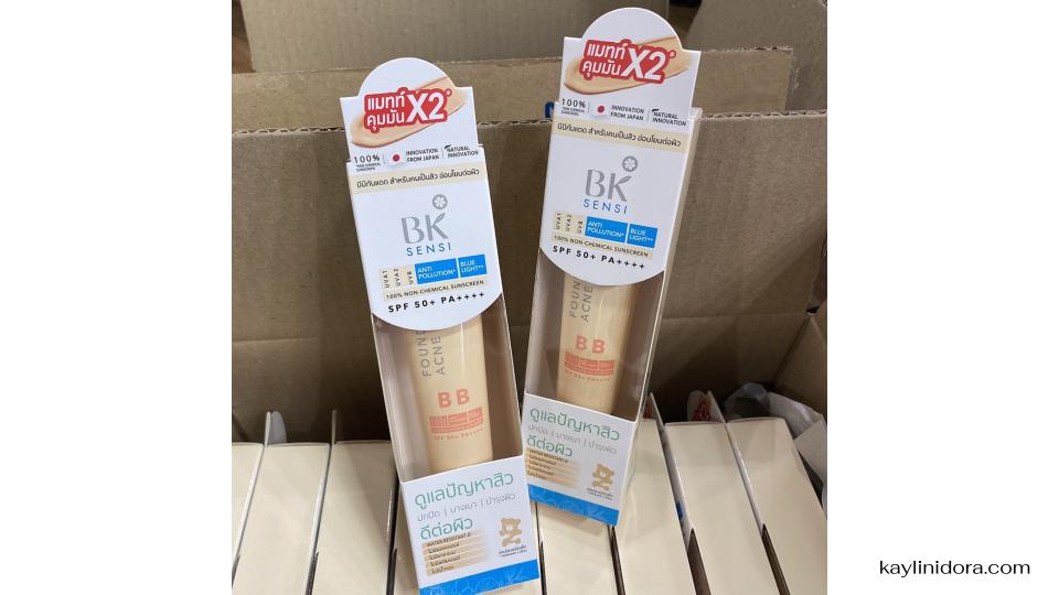 BK Sensi Foundation Acne BB สำหรับสาวๆ ที่มีผิวแพ้ง่ายหรือเป็นสิวง่าย การหาผลิตภัณฑ์ที่สามารถปกปิดได้ดีในขณะเดียวกันก็ไม่ทำให้ผิวระคายเคือง เป็นเรื่องที่ยากพอสมควร 