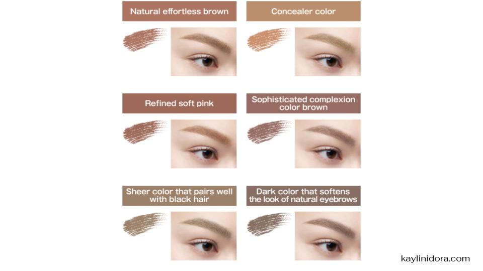 KATE 3D Eyebrow Color Z คิ้วคือมงกุฎของใบหน้า และการปัดคิ้วให้เรียงเส้นสวย เข้ารูป และมีสีอ่อนลงอย่างเป็นธรรมชาติ ถือเป็นขั้นตอนสำคัญของการแต่งหน้าให้ดูนุ่มนวลขึ้น