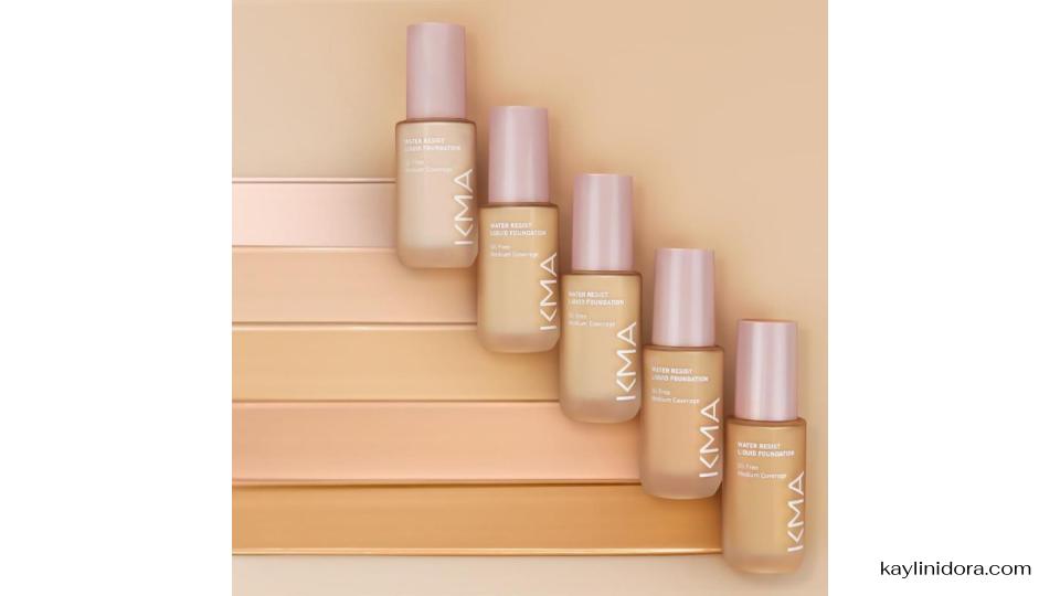 KMA Water Resist Liquid Foundation ในวันที่อากาศร้อนอบอ้าวและเหงื่อออกง่าย การเลือกรองพื้นที่ตอบโจทย์สภาพผิวและสภาพอากาศเมืองไทยเป็นสิ่งสำคัญอย่างยิ่ง
