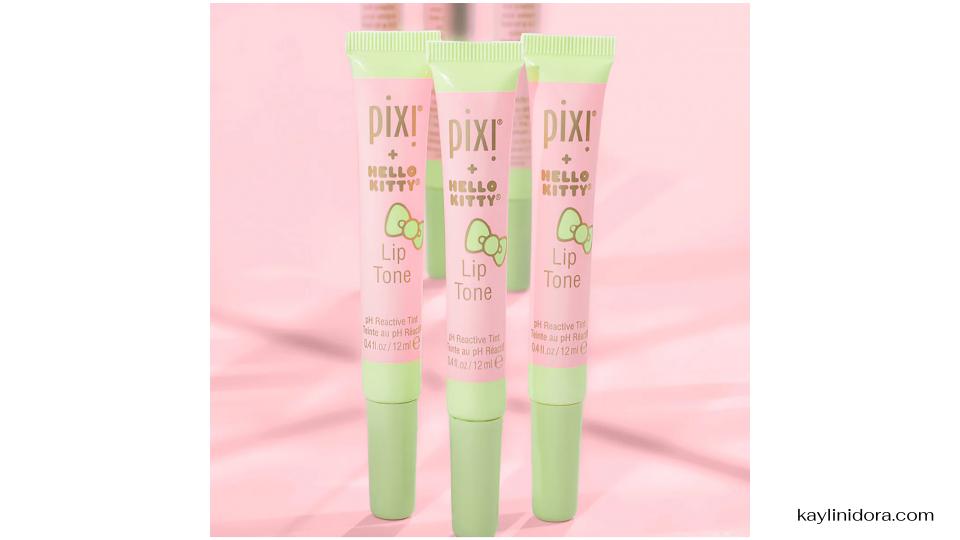 Pixi + Hello Kitty Lip Tone สำหรับผู้ที่หลงใหลความน่ารักของ Hello Kitty และปรารถนาริมฝีปากที่ดูอมชมพูระเรื่อสุขภาพดีอย่างเป็นธรรมชาติ